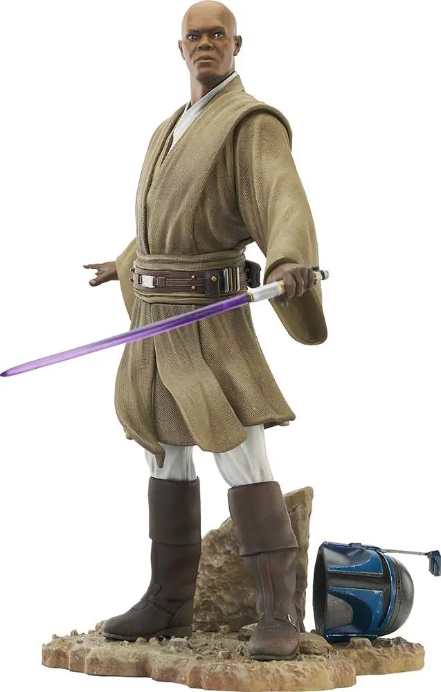 Statue sw premier coll aotc mace windu